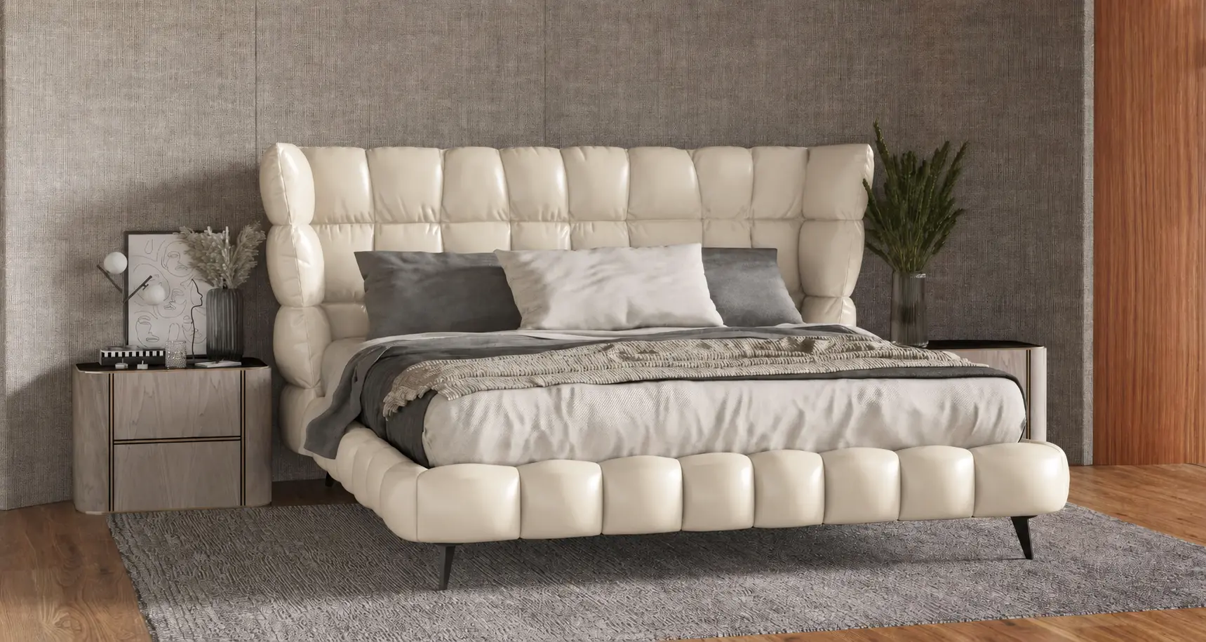 Cama em Cru